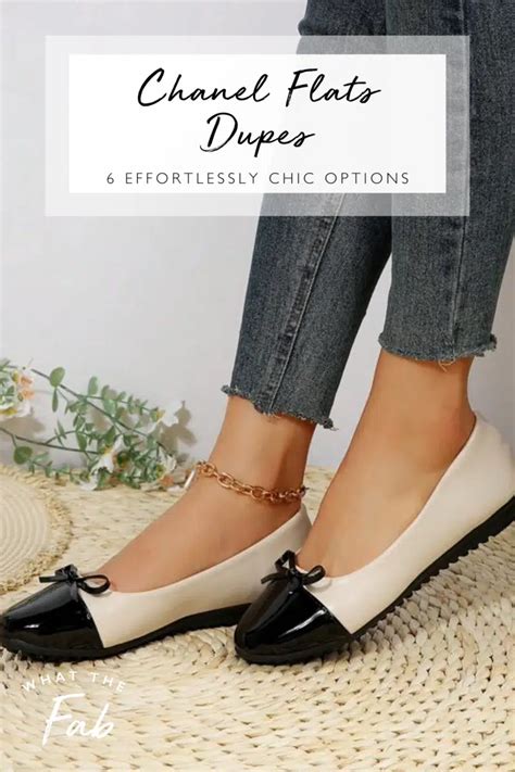 chanel heels replica|chanel flat shoes dupes.